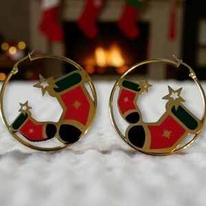 🎅NEW!!!  Christmas Stockings Earrings - Christmas Earrings Fashion 🎅